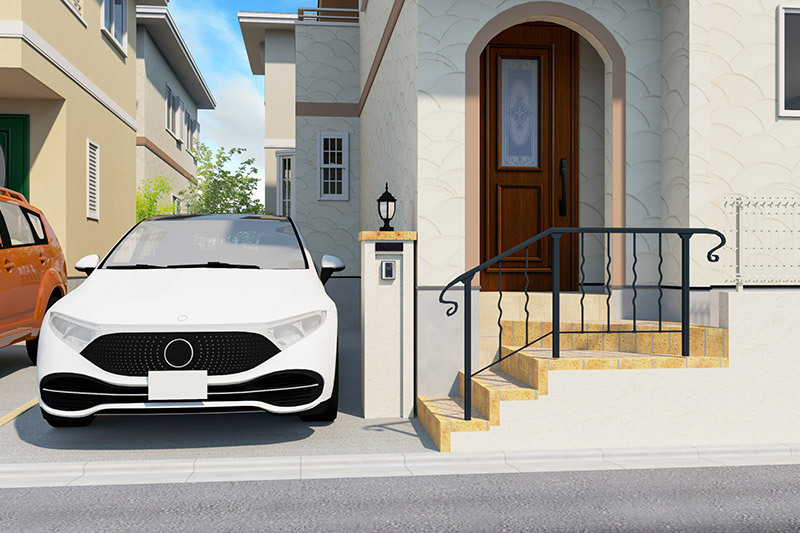 サイト案内：外構工事一式