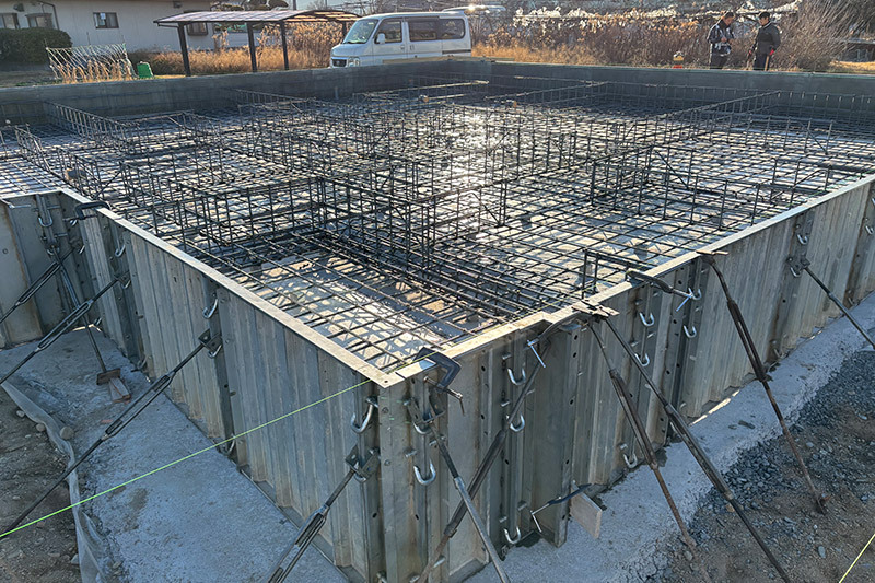 サイト案内：基礎工事