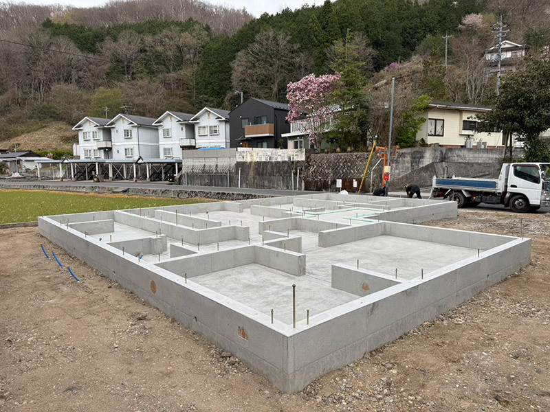 施工例：住宅基礎工事03